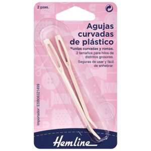 AGUJAS DE PLASTICO COSER