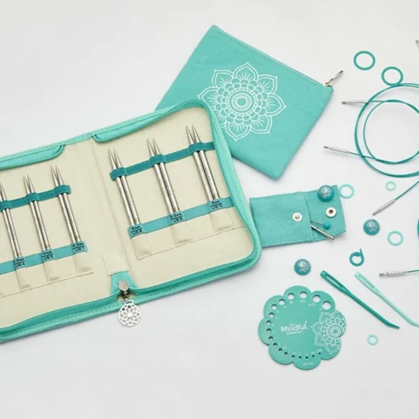 ESTUCHE BELIEVE MINDFUL KNITPRO 13CM/ DE 3MM A 6MM