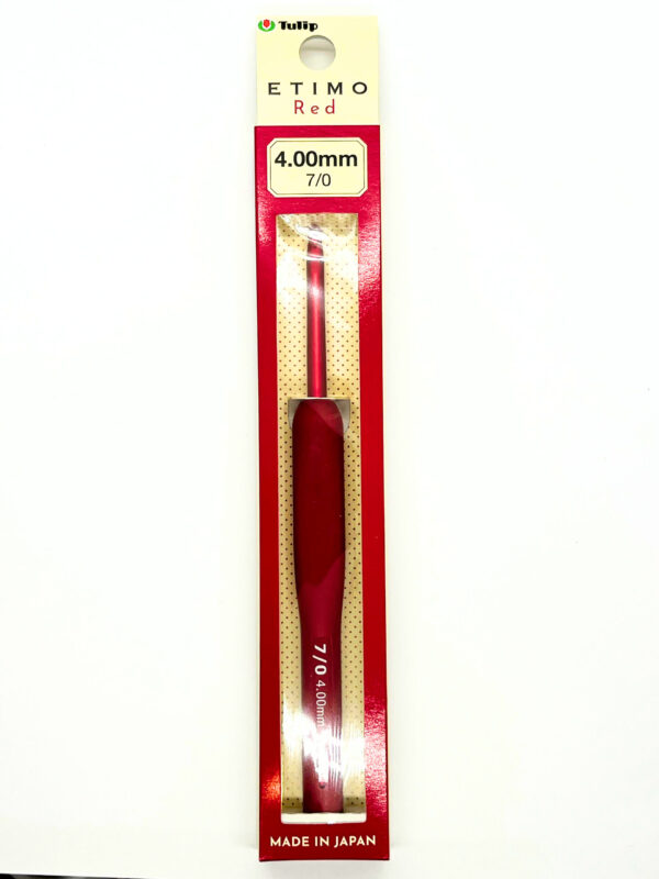 GANCHILLO TULIP ETIMO RED 4MM