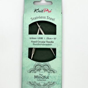 AGUJA CIRCULAR MINI 25CM 6MM MINDFUL