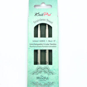 AGUJAS INTERCAMBIABLES MINDFUL KNITPRO 10MM/13CM