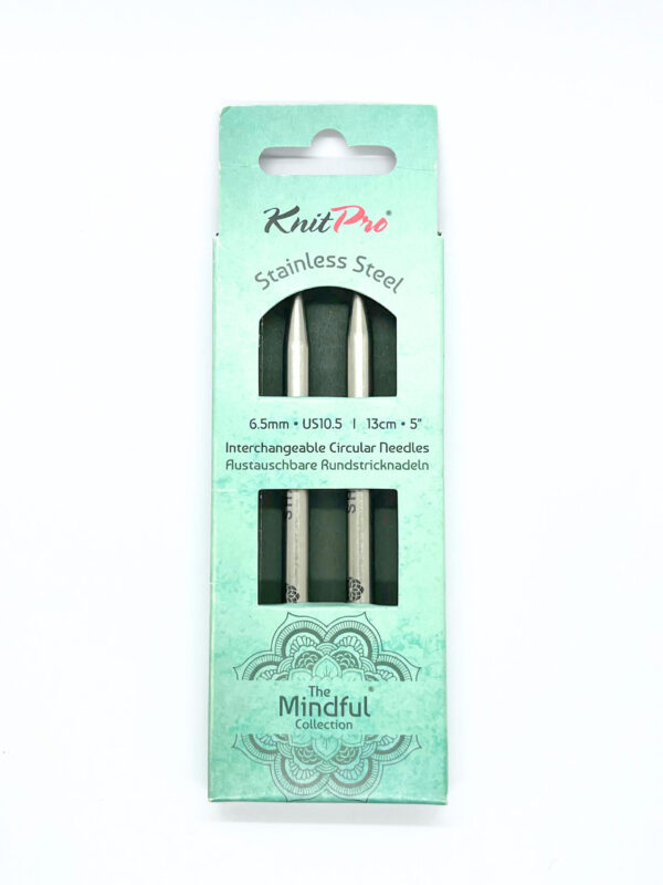 AGUJAS INTERCAMBIABLES MINDFUL KNITPRO 10MM/13CM