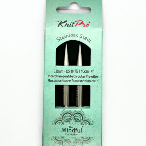 AGUJAS INTERCAMBIABLES MINDFUL KNITPRO 10MM/10CM