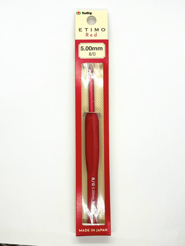 GANCHILLO TULIP ETIMO RED 5MM