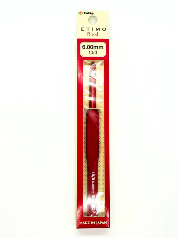 GANCHILLO TULIP ETIMO RED 6MM