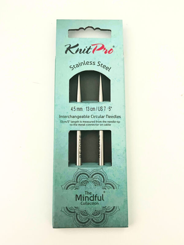 AGUJAS INTERCAMBIABLE 13CM 4.5MM MINDFUL