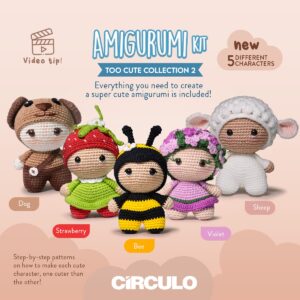 CIRCULO KIT AMIGURUMI TOO CUTE
